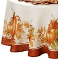 thumbnail image 1 of Home Fashions Autumn Pumpkin Grove Wrinkle Resistant Tablecloth, 70" Round, Multi Color, 1 of 6