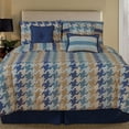thumbnail image 1 of Home Fashions International Pixel 7 Piece Comforter Set, 1 of 1