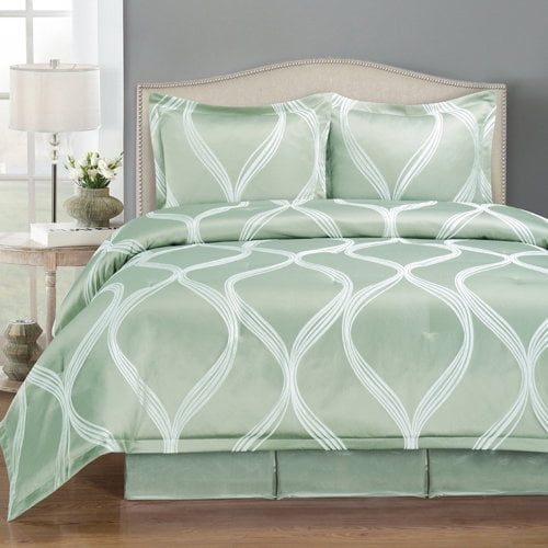 Home Fashions International Westgate Wave 4 Piece Comforter Set