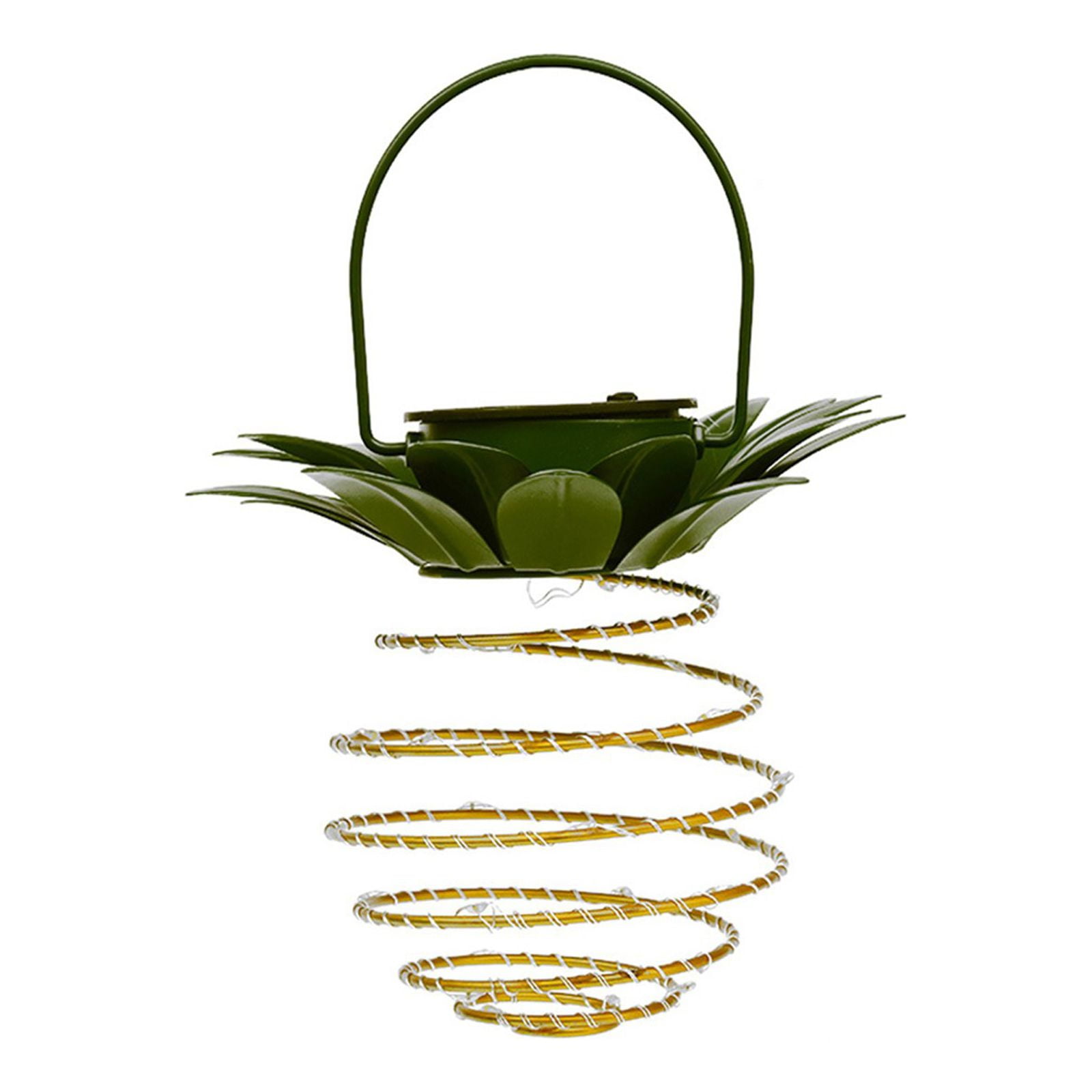 Home Firefly Pineapple Yard String Lights Outdoor Solar Patio Style