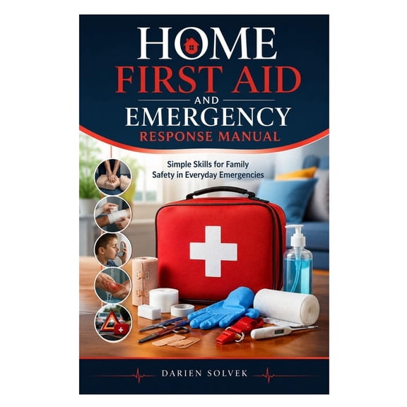Home First Aid and Emergency Response Manual: Simple Skills for Family Safety in Everyday Emergencies, (Paperback)