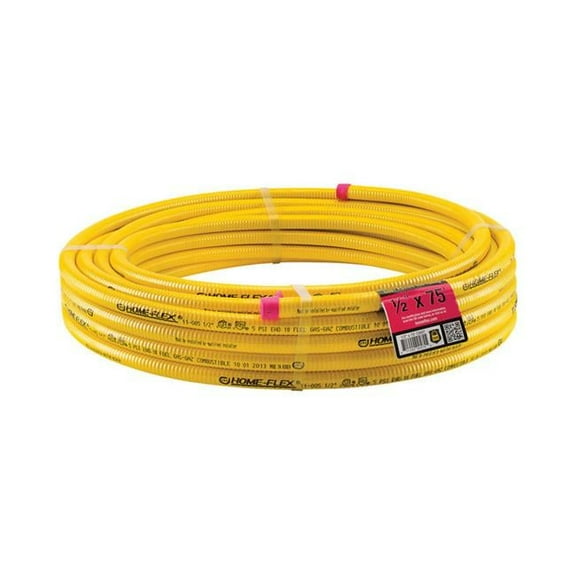 Home-Flex  0.5 in. Dia. x 75 ft. Csst Flexible Gas Tubing