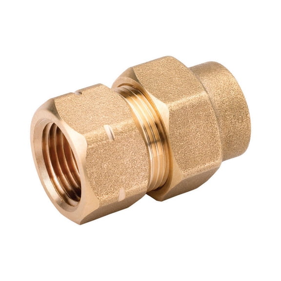 Home-Flex 3/4 in. Compression X 3/4 in. D FPT Brass Female Adapter
