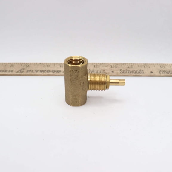 Home-Flex Multi-Turn Log Lighter Gas S Valve Brass 1/2" FPT x 1/2" FPT