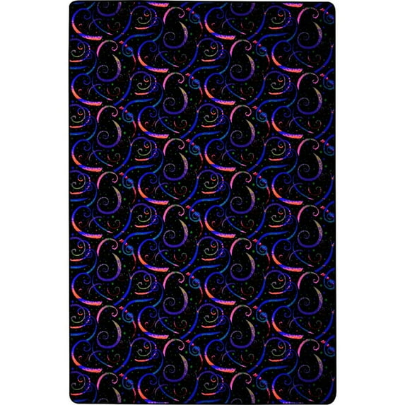 Dynamo 12' x 7'6" area rug in color Fluorescent