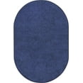 thumbnail image 1 of Home Floor Decorative Premium Polyester Endurance 6' X 9' Oval Area Rug - Midnight Sky, 1 of 6