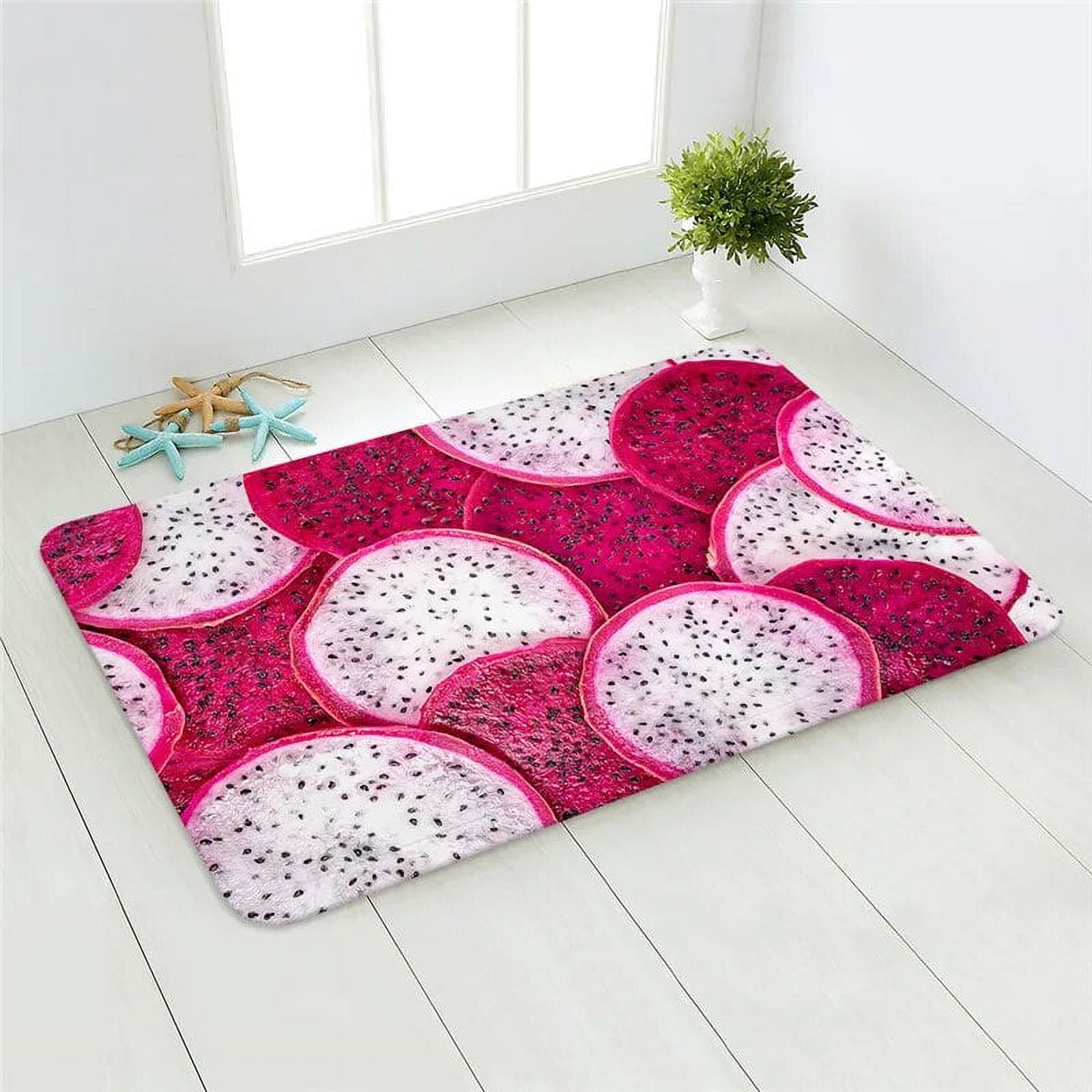 Home Floor Mat Fruits Printed Kitchen Rug Door Mats Kitchen Carpets ...