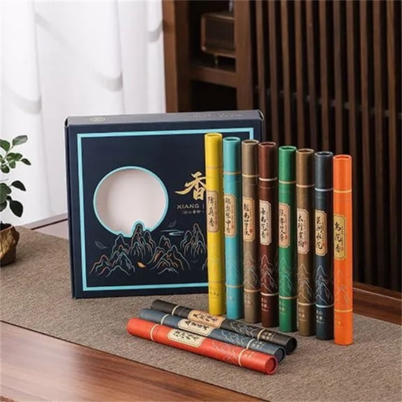 Home Fragrance Products with incense Sticks Variety Pack, White Sage incense Sticks for Cleansing, Frankincense incense, Japanese incense, Jasmine incense Sticks, Vanilla incense
