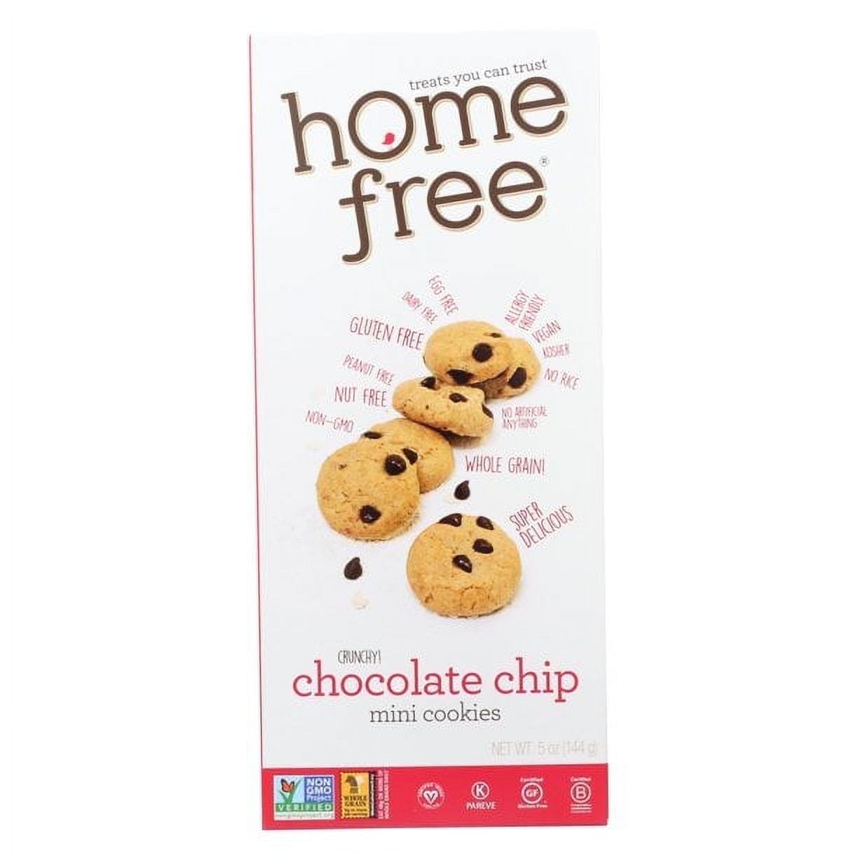 Home Free Gluten Free Mini Cookies Chocolate Chip -- 5 oz Pack of 2