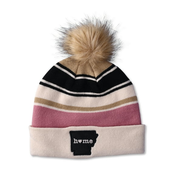 Home Free Women's Heart of the Home Beanie Hat Arkansas Beige