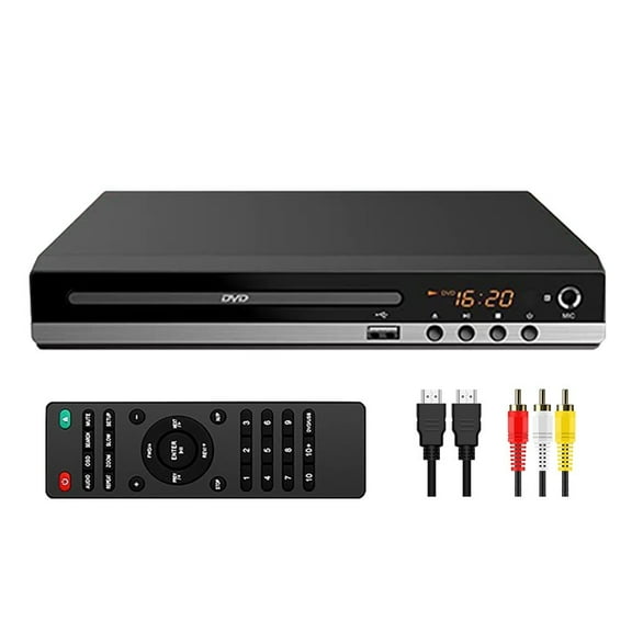 Home Full HD DVD Player B29 1080P High Definition Player with AV and Output Microphone