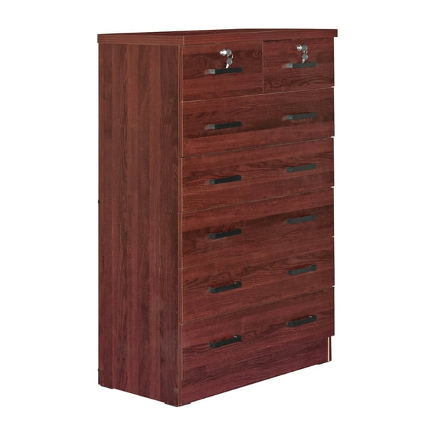 red mahogany dresser Four Drawer Chest from Thomasville Furniture Turn The Tables style posts that enhance the decorative edge Painted Vintage Mahogany Dresser |