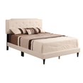 thumbnail image 1 of Home Furniture Deb Beige Full Adjustable Panel Bed, 1 of 7