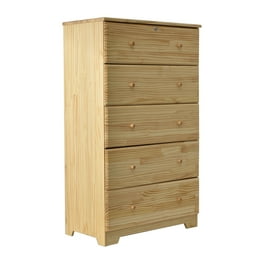 Better Home Products Olivia Style Wooden Tall 5 Drawer Chest White Bedroom Dresser Walmart