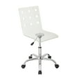 thumbnail image 1 of Home Furniture Modern Contemporary Swiss Office Chair - Clear, 1 of 5