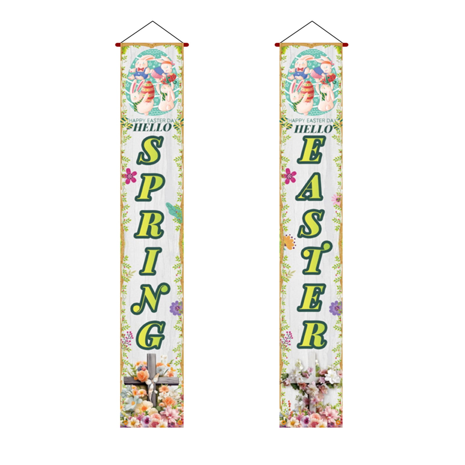 Home Gadgets, Easter Door Hanging Flag Door Decoration Supplies Cute