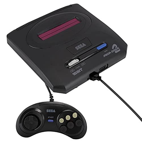Home Game Console Nostalgic 16-Bit Old-Fashioned Plug-in Game Console with Matching Controller and AV Cables