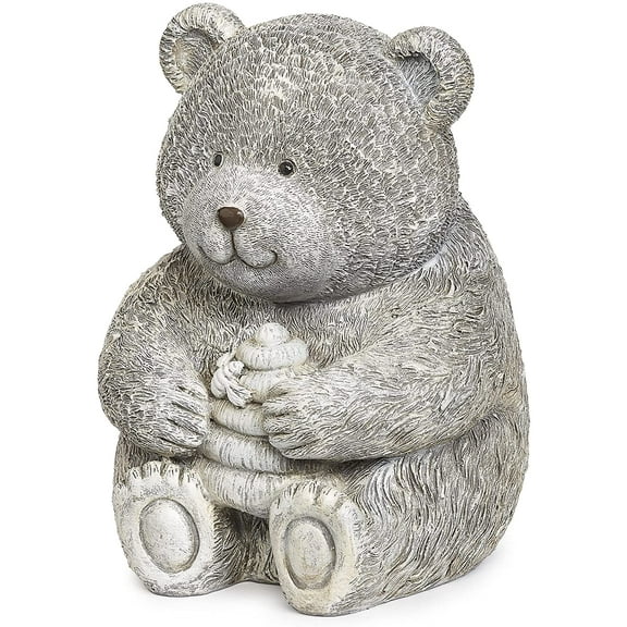 Home & Garden Bear Pudgy Pal Polyresin Yard Decor Bee Hive 16335