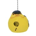 thumbnail image 1 of Home & Garden Bird Birdhouse Polyresin Hanging Yard Decor D2841 Yellow, 1 of 3