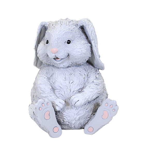 Home & Garden Bunny Pudgy Pal Polyresin Lop-Earred Rabbit 18996