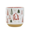 thumbnail image 1 of Home & Garden Cache Pot Ceramic Planter Christmas 2Cg475 Tree, 1 of 3