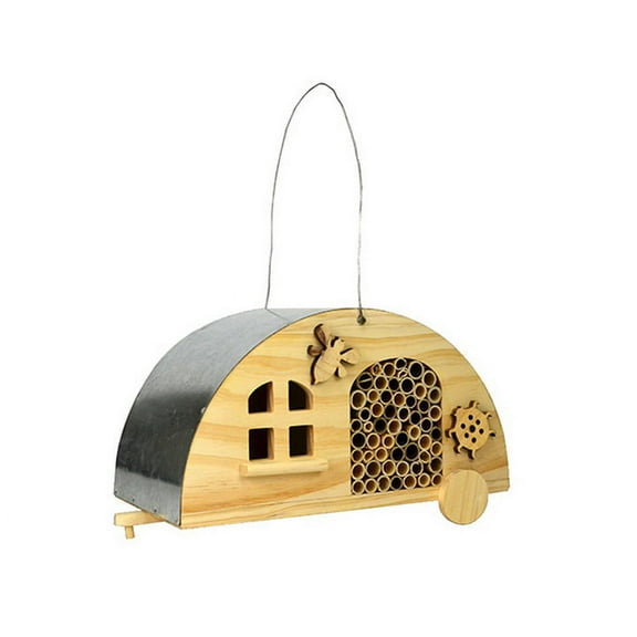 Home & Garden Cozy Camper Insect Home Wood Mason Bees Butterflies Se1008