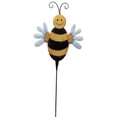 thumbnail image 1 of Home & Garden Daisy Bumble Bee Metal Garden Decor Wall Hang S21056, 1 of 3