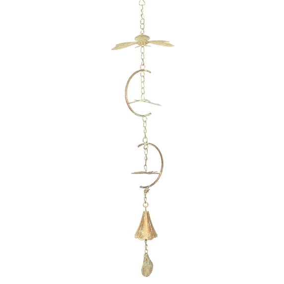 Home & Garden Insect Wind Chime With Bell Metal Yard Decor Cg174864 Bee