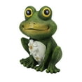 thumbnail image 1 of Home & Garden Mini Frog Painted Critter Polyresin Landscape Accent 12313, 1 of 3