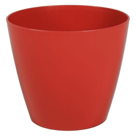 Home & Garden PIM01285 Plastic Planter, 12 inch, Brick