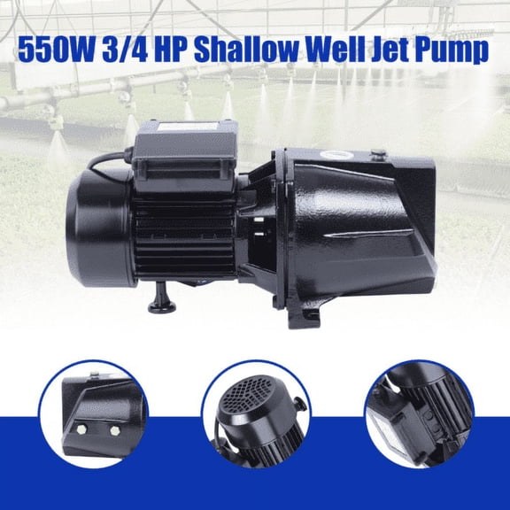 Home Garden Pump 3420 Rpm W/pressure Switch 0.75hp Shallow Well Jet Pump 3/4 Hp