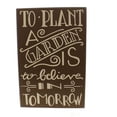 thumbnail image 1 of Home & Garden To Plant A Garden Box Sign Wood Plant Garden Summer 23775, 1 of 4