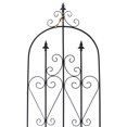 thumbnail image 1 of Home & Garden Two Heart Trellis Metal Yard Decor Fleur De Lis 31835626, 1 of 3