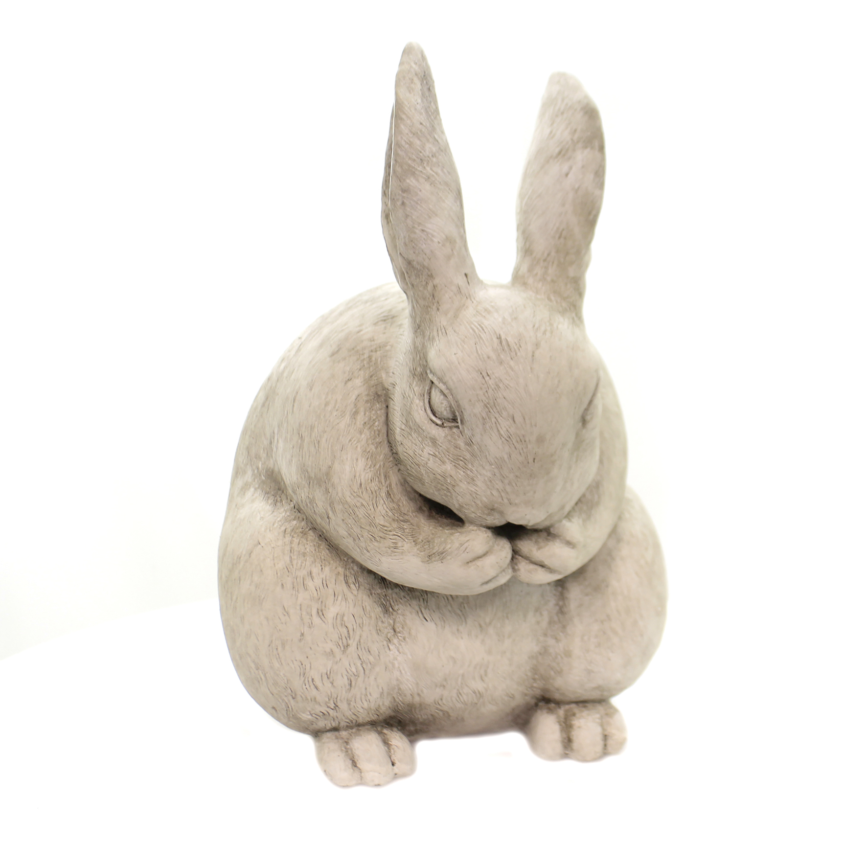 Home & Garden WHITE RESIN BUNNY Polyresin Rabbit Easter Spring 12481C A