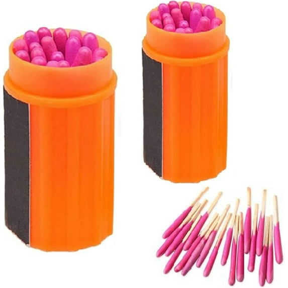 Home Garden Waterproof Matches Survivai Kit Emergencys Fires Starte Matches For Hiking Camping Outdoor Survivai