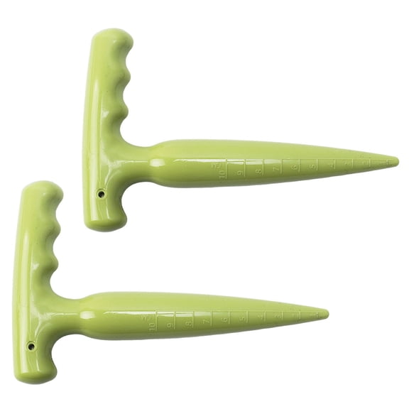 Home Gardening Wooden Planting And Bulbs Tool Hand Digger Seedling Removal Seedling Lifter Dibber