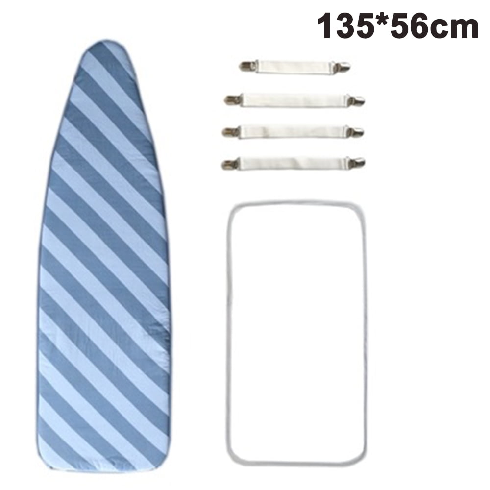 Home Genie Ironing Board Cover, Full Size Scorch Resistant Padding, Elastic Edge Heavy Duty Iron