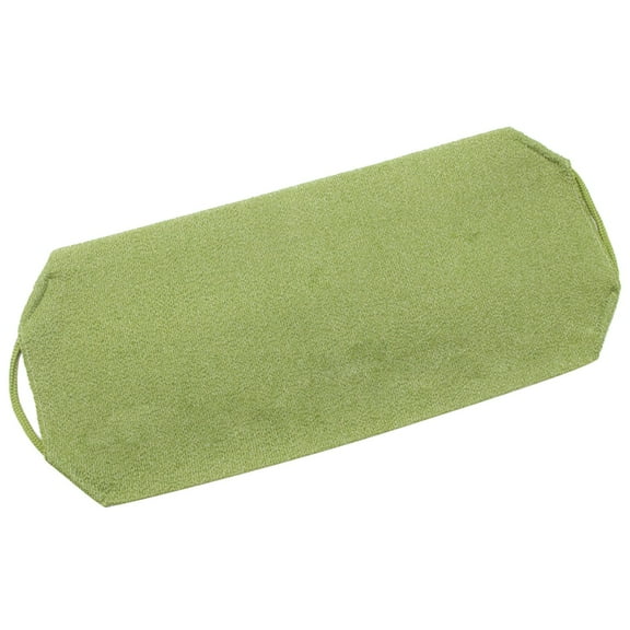 Home Gifts Matoen Exfoliating Back Scrubber Towel with Handles Two Sides for Body Shower Deep Cleans Skin Massages Towel 7.9x17.7inch Army Green