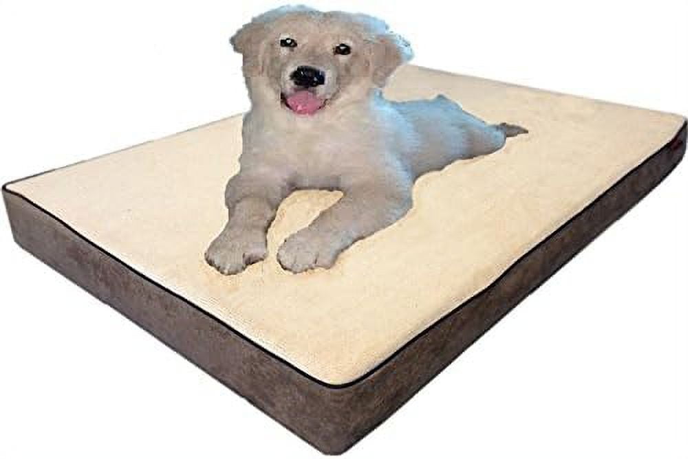 Home Goods 47"X29"X4" Beige Color Gusset Style Orthopedic Waterproof