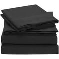 thumbnail image 1 of Home Goods Luxury Bamboo Sheet Set Soft Hypoallergenic Deep Pocket 4 Pc Set, 1 of 11