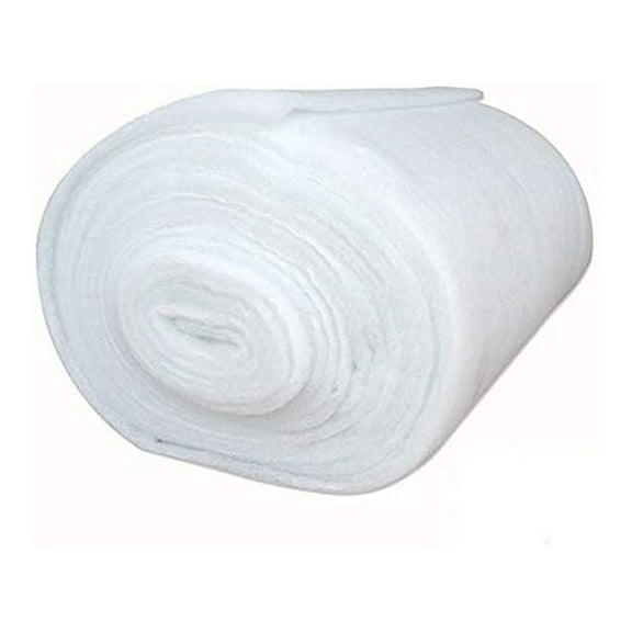 Home Goods Quilt Batting Multipurpose Dacron Fiber Polyester Wadding Fabric 1/2" Loft Upholstery Grade Padding (5 Yards)