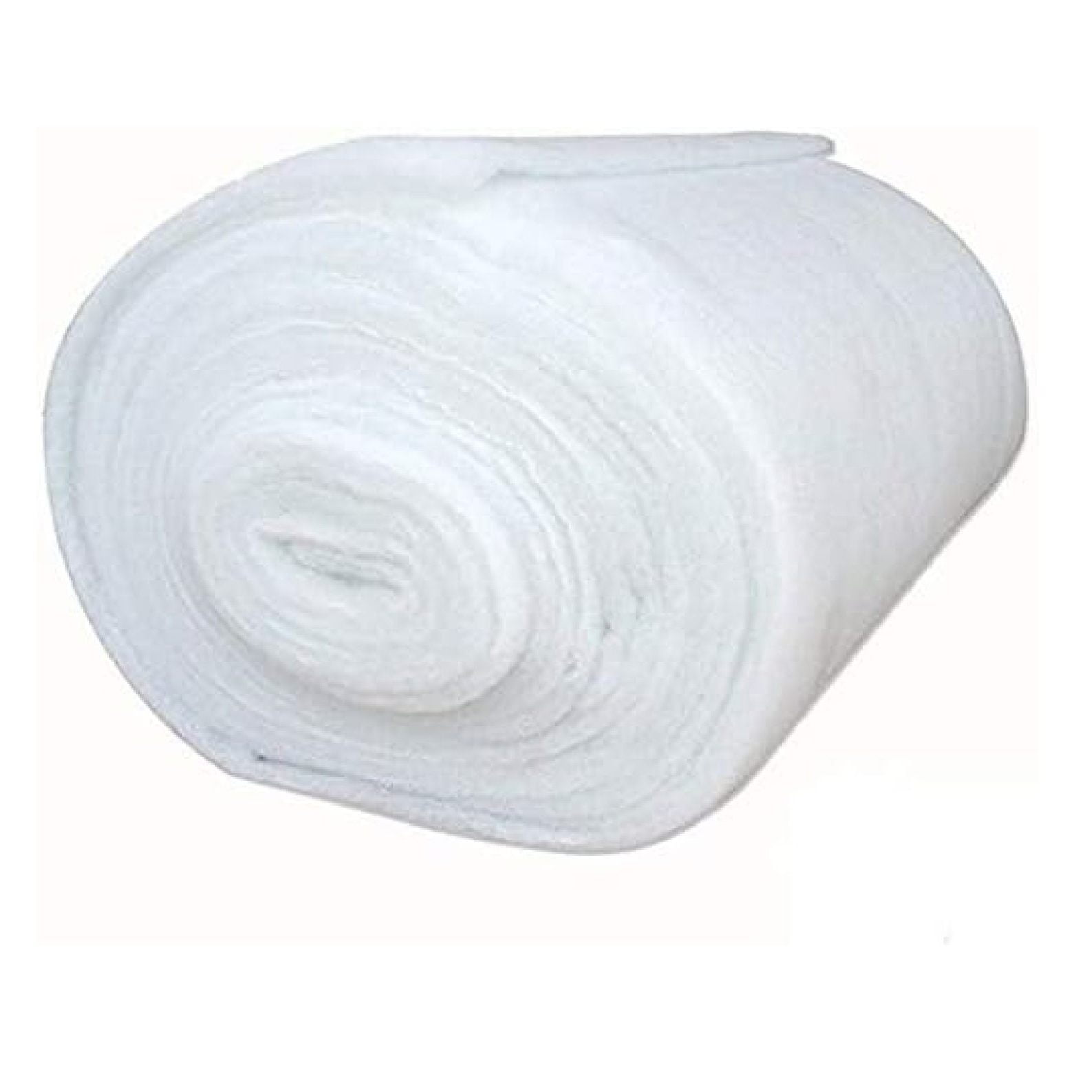Home Goods Quilt Batting Multipurpose Dacron Fiber Polyester Wadding Fabric 1/2" Loft Upholstery Grade Padding (5 Yards)