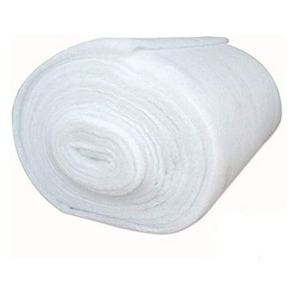 Home Goods Quilt Batting Multipurpose Dacron Fiber Polyester Wadding Fabric 1/2" Loft Upholstery Grade Padding (5 Yards)