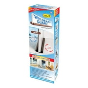Home Goods - Twin Draft Guard for Doors & Windows Interior Stops Heat and Cold Air - Brown
