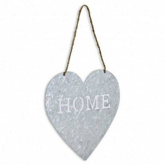 Home Gray Galvanized Metal Wall Art