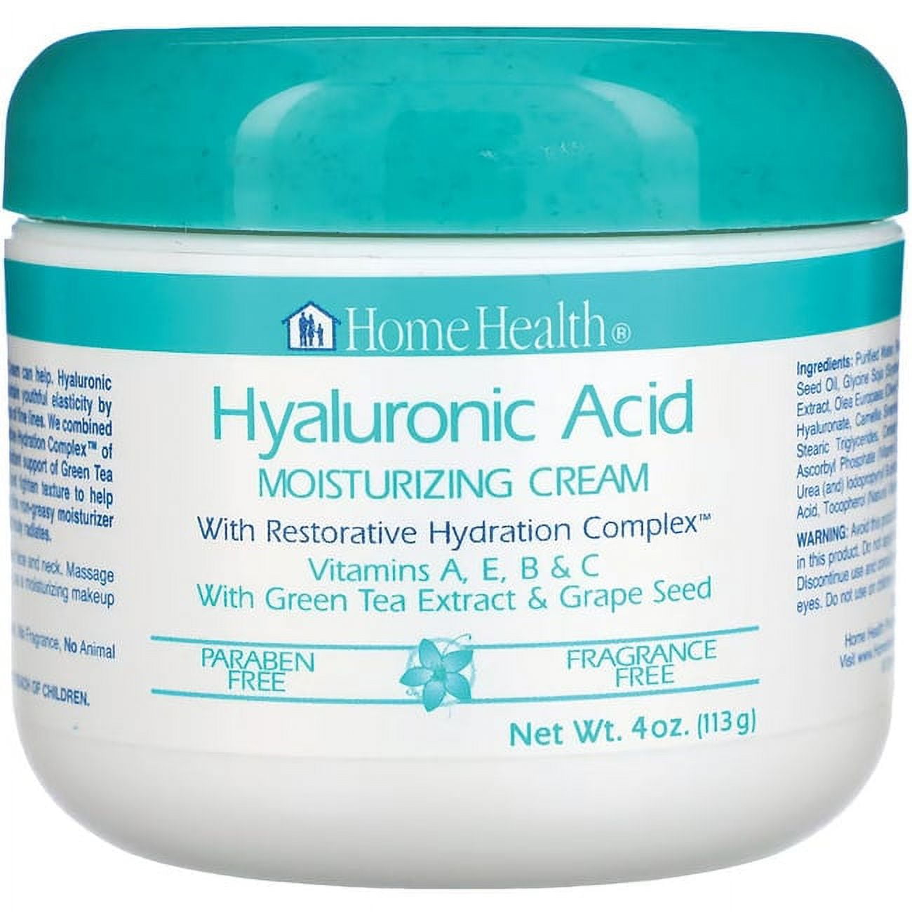 Home Health Hyaluronic Acid Moisturizing Cream Fragrance Free 4 Oz home-health-hyaluronic-acid-moisturizing-cream-fragrance-free-4-oz