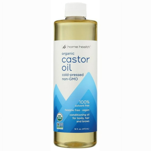 Home Health Organic Castor Oil 16 fl oz Liq