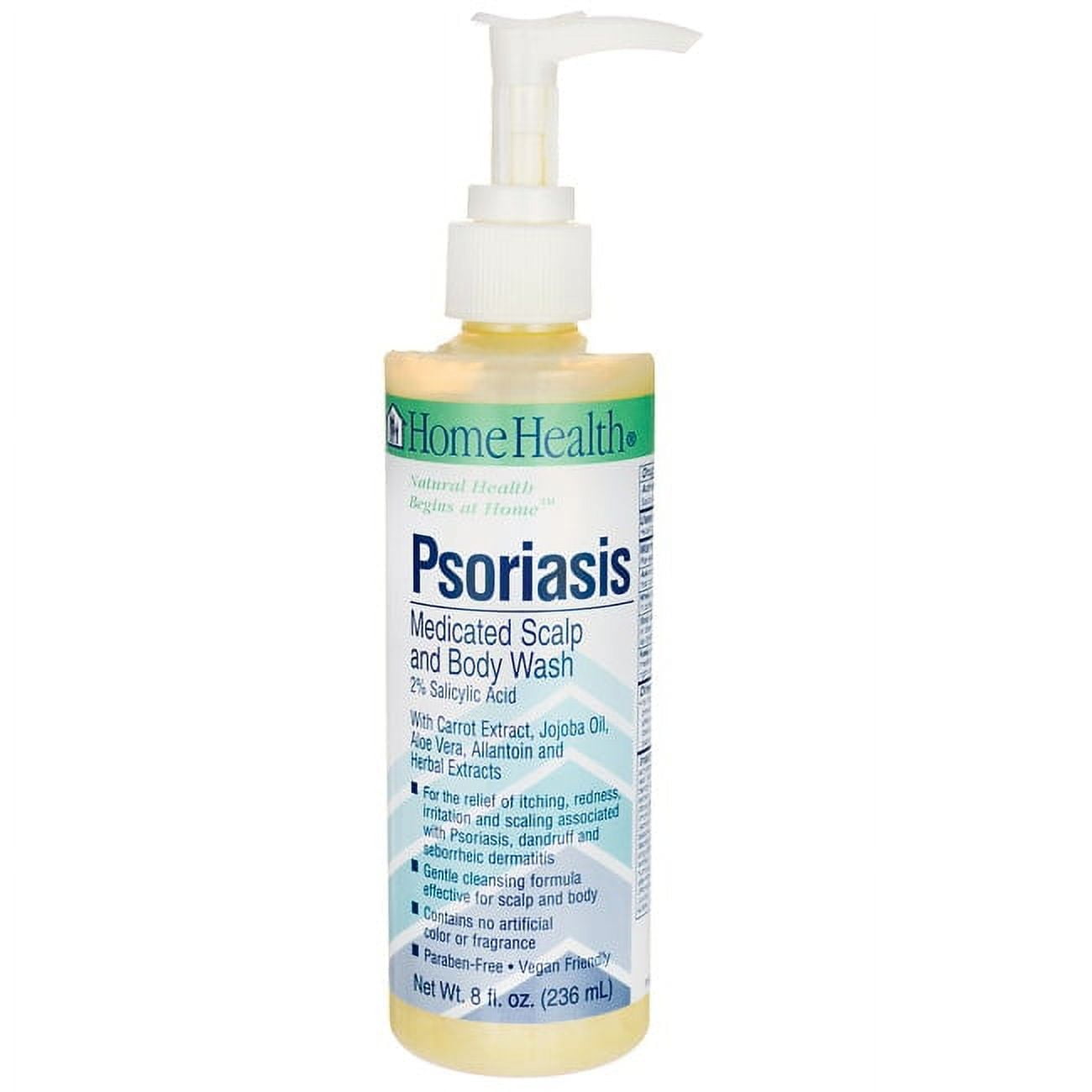 Home Health Psoriasis Medicated Scalp & Body Wash 8 fl oz Liq - Walmart.com