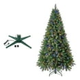 thumbnail image 1 of Home Heritage Cascade Quick Set Christmas Tree with Rotating Stand, 1 of 12