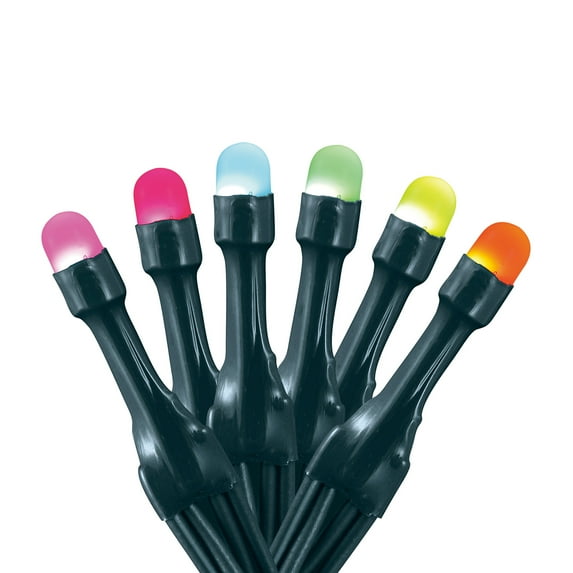 Home Heritage Luminations 6.5 Foot 40 RGB LED Indoor/Outdoor String Lights